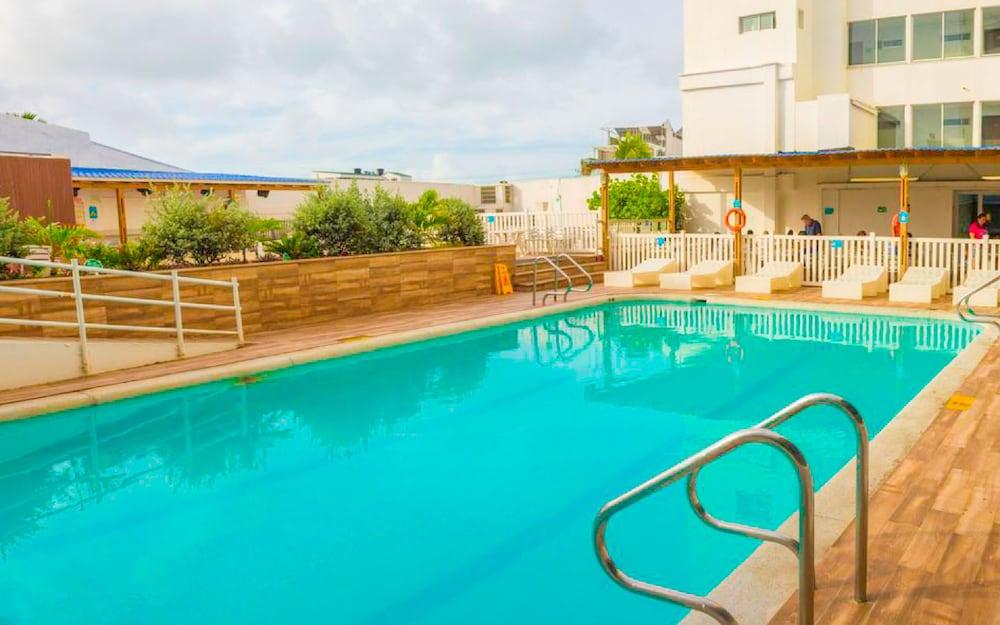On Vacation Blue Tone Hotel San Andres  Bagian luar foto
